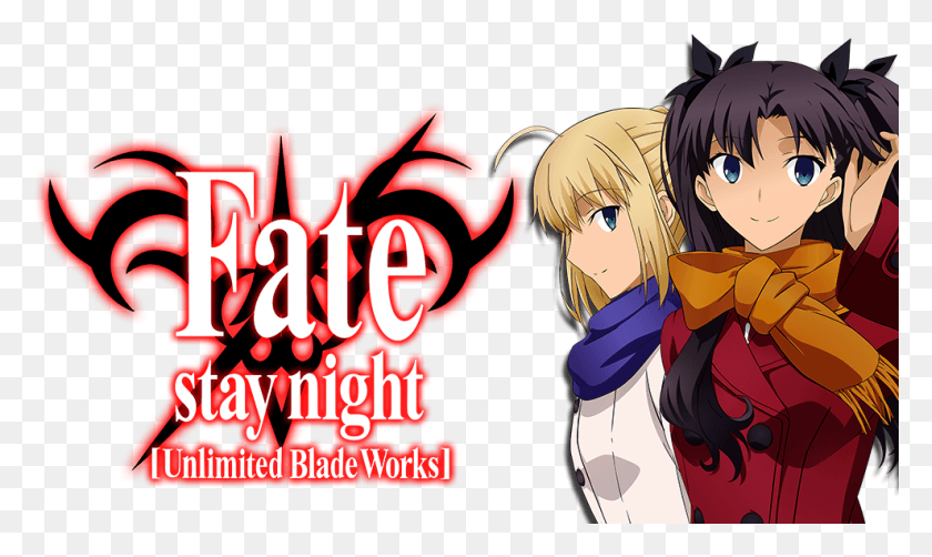 989x561 Unlimited Blade Works Image Fate Stay Night Unlimited Blade Works, Comics, Book, Manga HD PNG Download