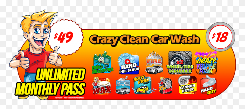 1083x436 Unlimited Monthly Washes, Car, Vehicle, Transportation HD PNG Download