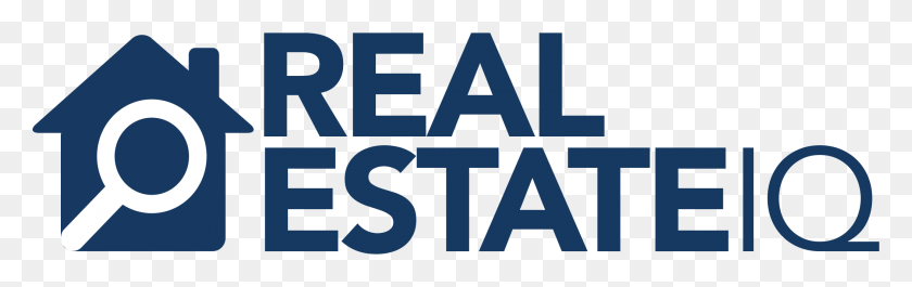 2100x553 Unnamed Real Estate Iq Logo, Word, Text, Label HD PNG Download
