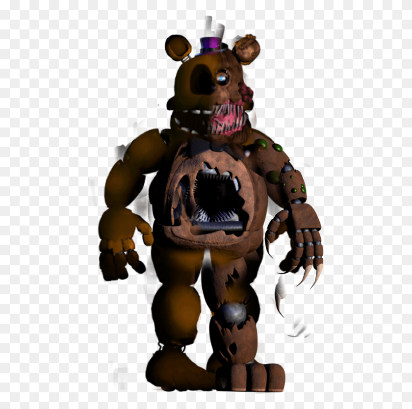 481x774 Unnightmare Fredbear, Toy, Sweets, Food HD PNG Download
