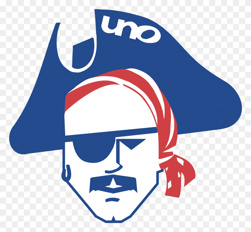2191x2011 Uno Privateers Logo Transparent New Orleans Privateers Logo, Clothing, Apparel, Face HD PNG Download