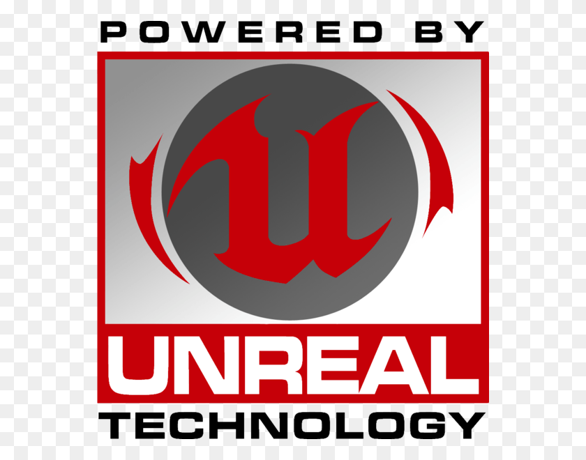 562x600 Unreal Engine, Logo, Symbol, Trademark HD PNG Download