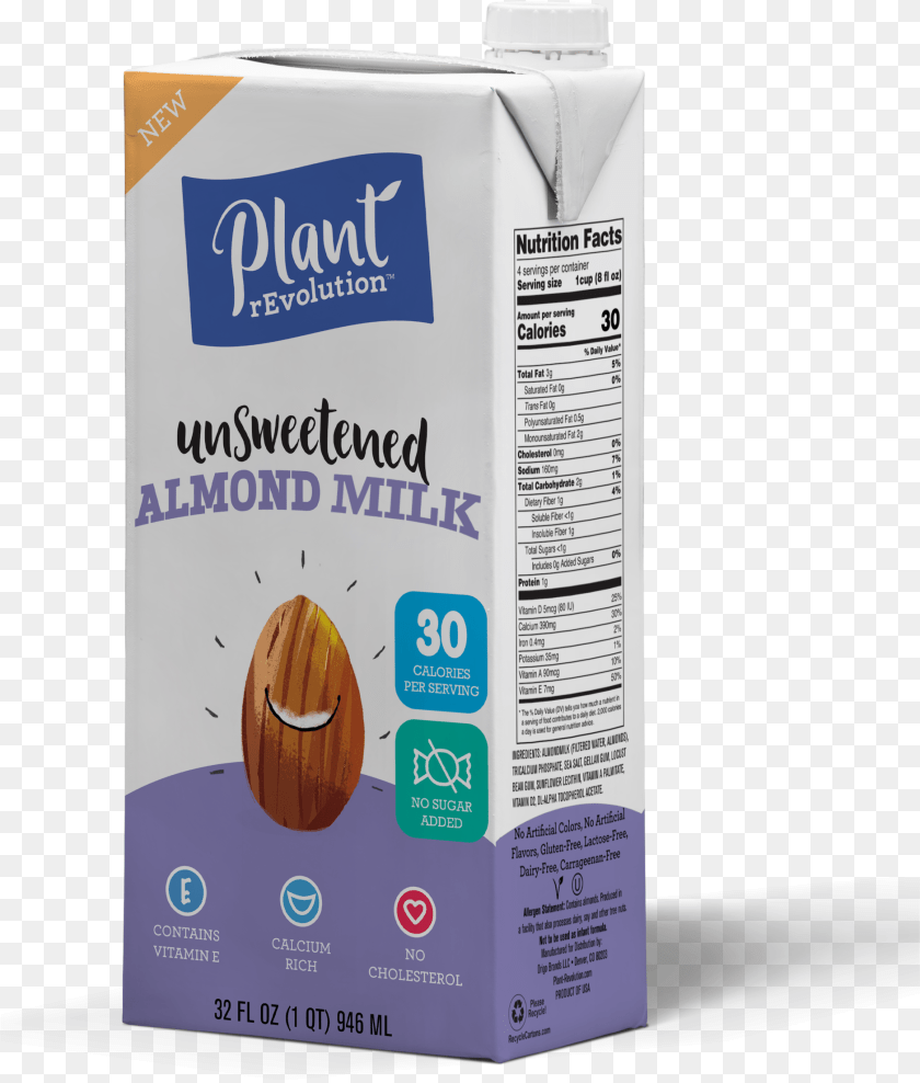 Unsweetened Almond Milk, Food, Fruit, Plant, Produce Sticker PNG