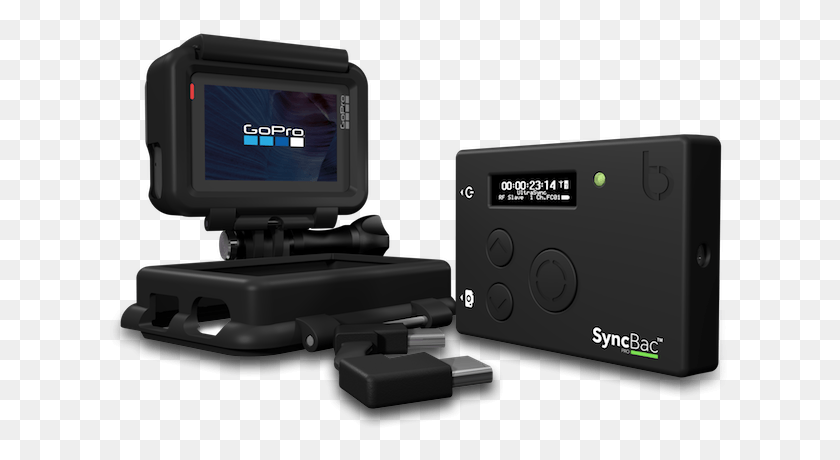 623x400 Until We Released Our Syncbac Pro Solution Syncing Gopro Hero6 Black, Electronics, Lcd Screen, Monitor HD PNG Download