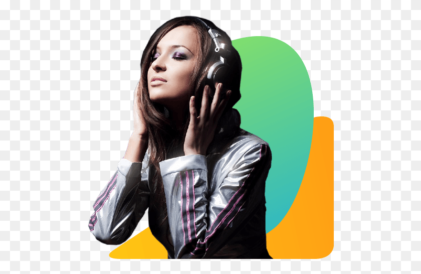 492x486 Untitled 1 1 Girl In Silent Disco, Person, Human, Electronics HD PNG Download