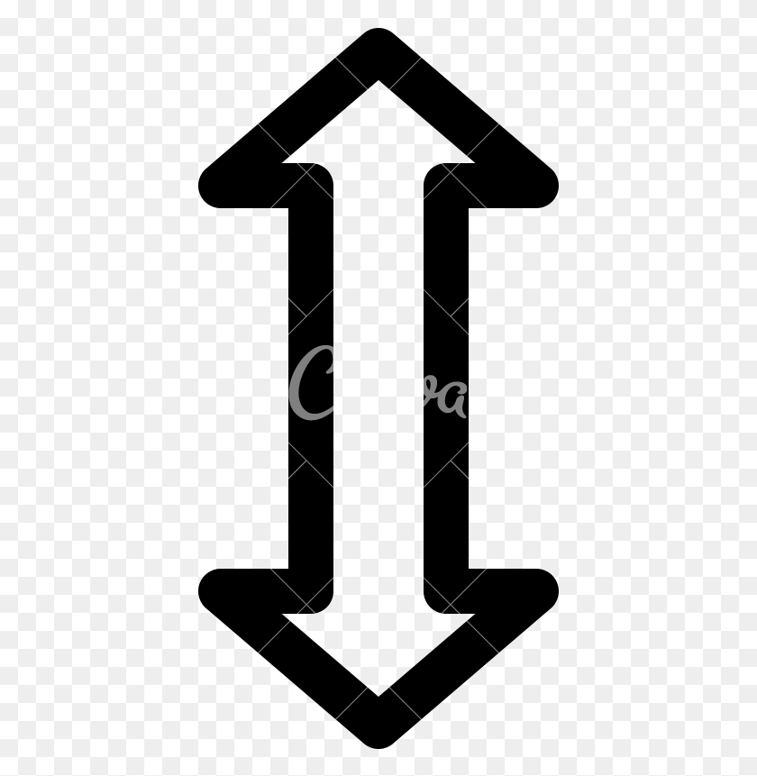 401x801 Up And Down Arrow Sign, Number, Symbol, Text HD PNG Download