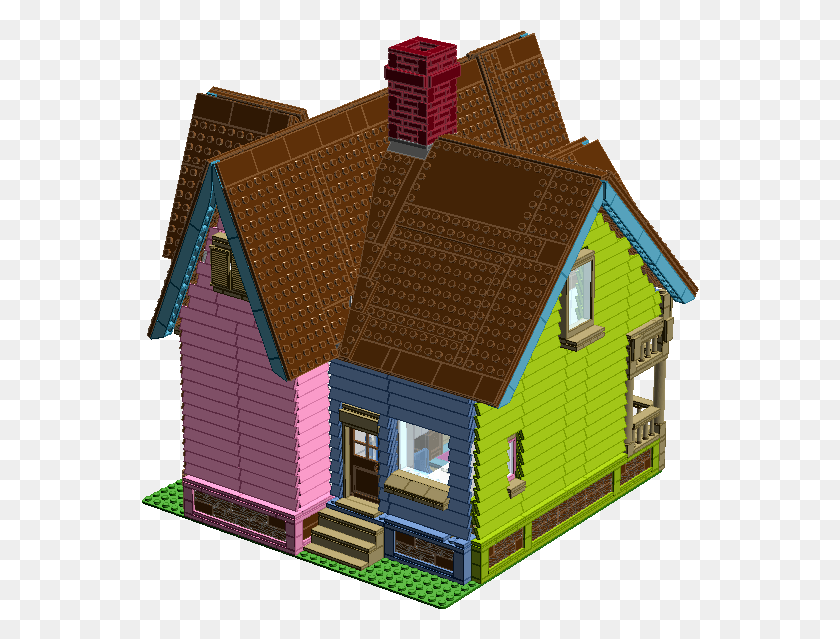 558x579 Вверх Дом Lego Up House, Природа, На Открытом Воздухе, Игрушка Hd Png Скачать