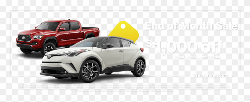 1174x426 Descargar Png Up To 1000 Off Walser Toyota Toyota Chr 2019 Pearl White, Coche, Vehículo, Transporte Hd Png