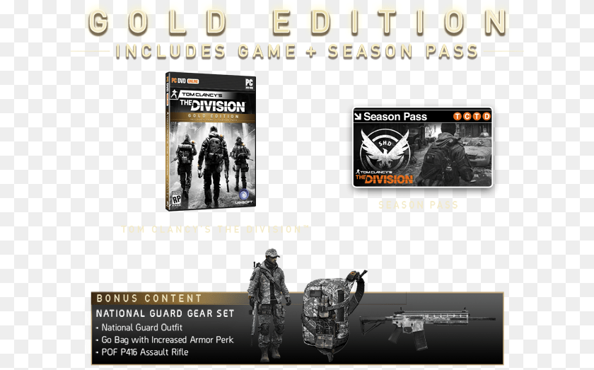 642x523 Upcoming Tom Clancy S The Division Pc Game, Advertisement, Poster, Adult, Male Transparent PNG