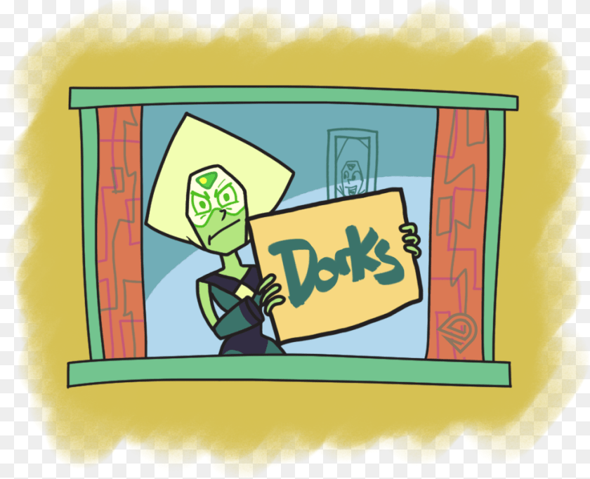986x801 Updated With A Suggestion From Reddit Meme Peridot Clod Steven Universe, Book, Comics, Publication, Person Clipart PNG