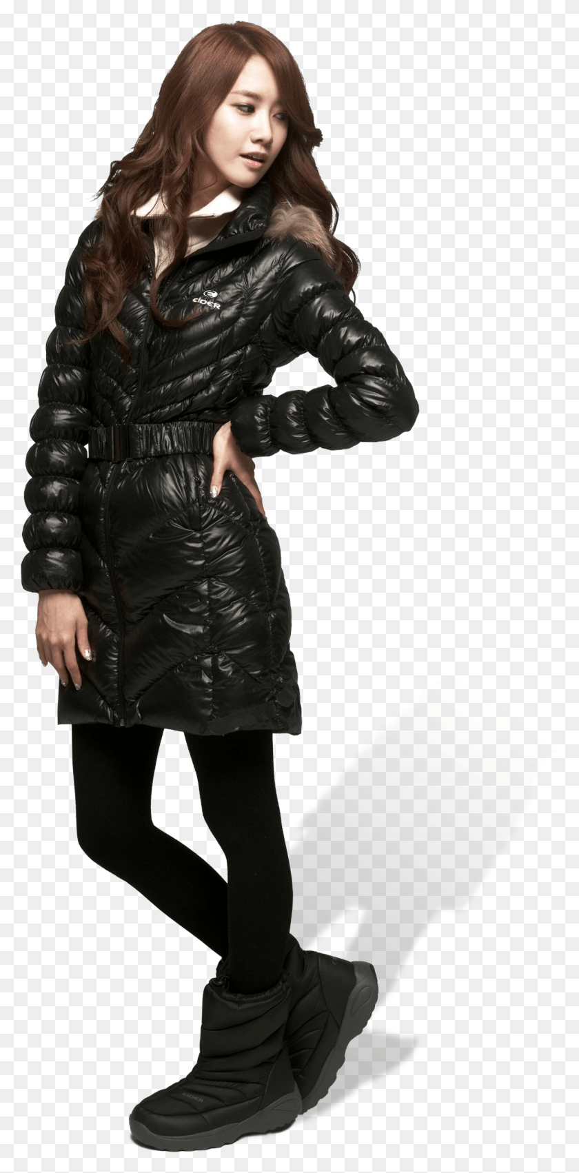 1202x2531 Updated Yoona39s Eider Pre Launch Cf Fur Clothing, Apparel, Person, Human HD PNG Download