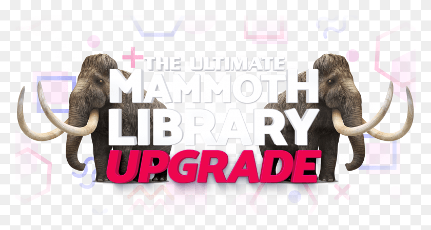 2000x1000 Upgrade To The Mammoth Library And Get 10000 More Mammoth, Advertisement, Poster, Flyer HD PNG Download