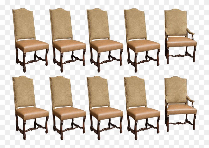 746x533 Upholstered Dining Chairs With Nailhead Trim Set Of Futon Pad, Chair, Furniture, Armchair HD PNG Download