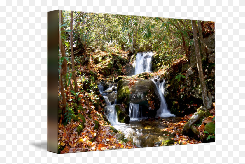 650x504 Upper Huskey Branch Waterfall, Water, Nature, Outdoors HD PNG Download