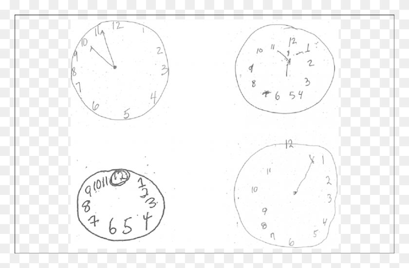 850x535 Upper Left Concrete Error With Misplacement Of The Circle, Analog Clock, Clock, Wall Clock HD PNG Download