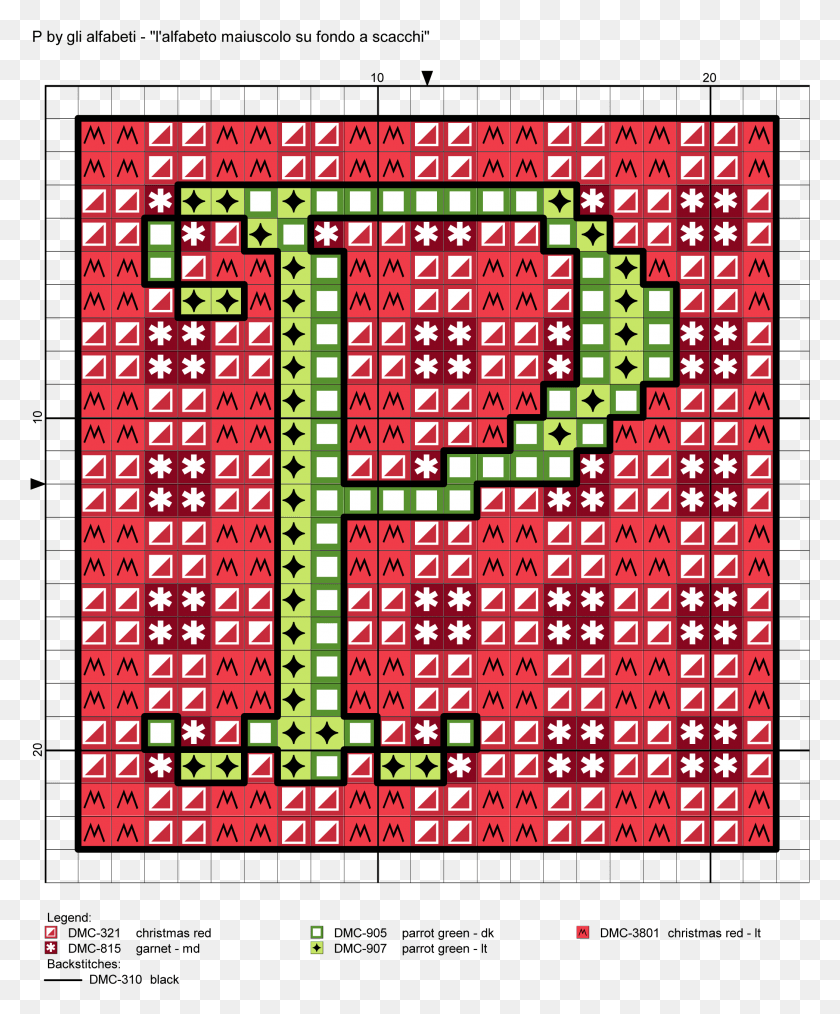 2089x2556 Uppercase Alphabet On Checkered Background Cross Stitch, Word, Game, Crossword Puzzle HD PNG Download