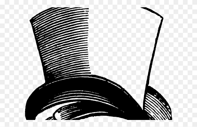 631x481 Upside Down Clipart Top Hat Alice In Wonderland Hat Drawing, Gray, World Of Warcraft HD PNG Download