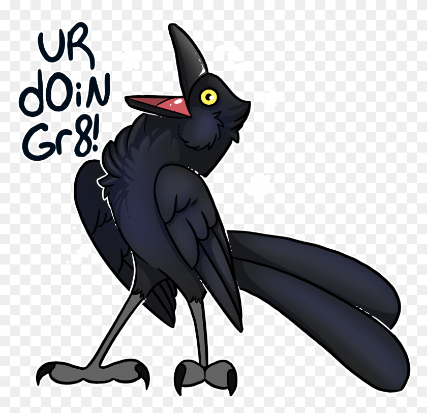 1674x1615 Ur Doin Great Cartoon, Animal, Mammal, Bird HD PNG Download