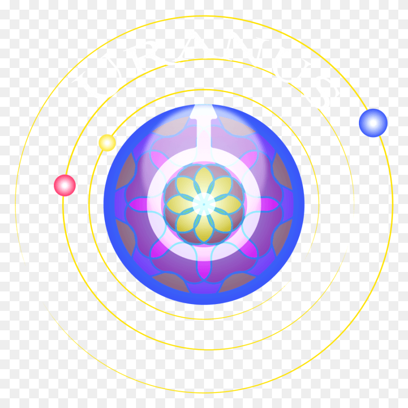 868x869 Descargar Urano, ¿Eres Extraño O Simplemente Un Genio? Círculo, Esfera, Símbolo, Iluminación Hd Png
