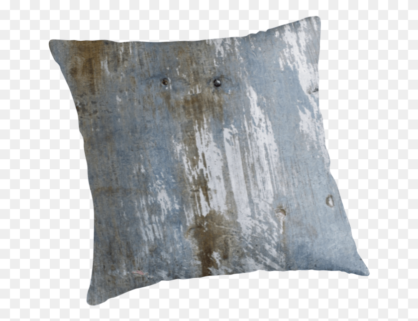 649x585 Urbain Grunge Metal Texture Throw Pillows By Galerie Cushion, Pillow HD PNG Download