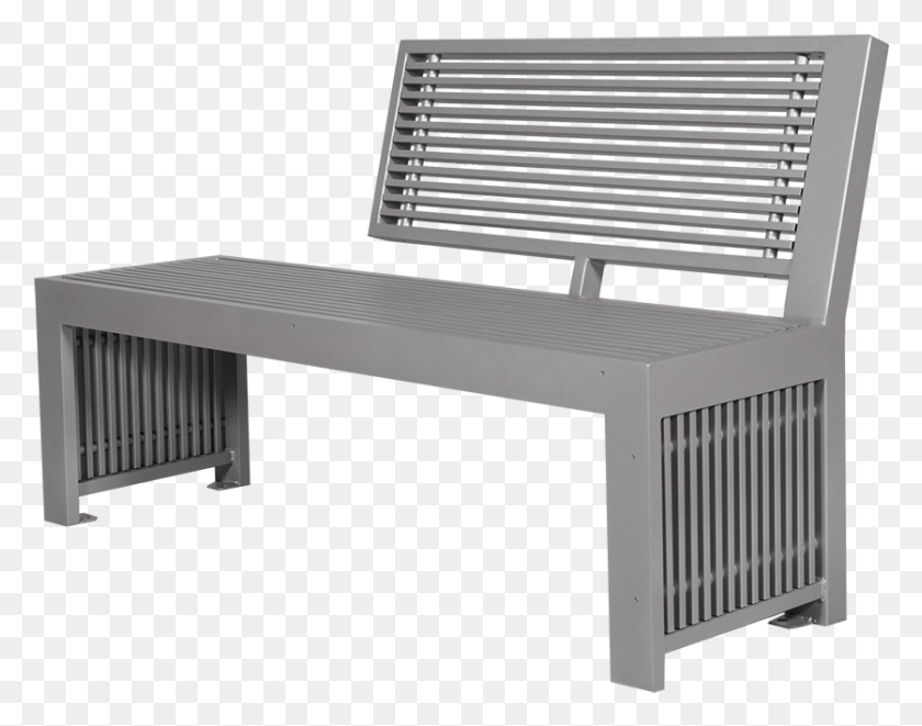 837x645 Urban Form Park Bench Bench, Furniture HD PNG Download