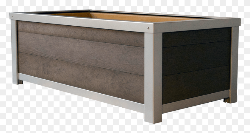 834x413 Urban Form Self Watering Rectangular Planter, Furniture, Table, Tabletop HD PNG Download