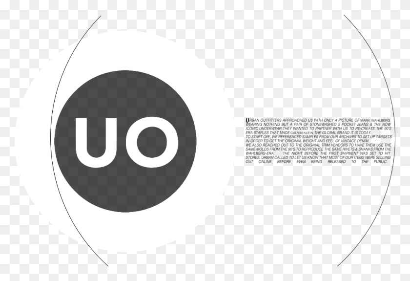 982x649 Urban Outfitters X Calvin Klein Circle, Logo, Symbol, Trademark HD PNG Download
