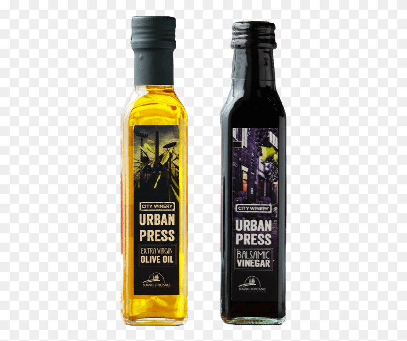 347x643 Urban Press Olive Oil And Balsamic Vinegar Bottle, Liquor, Alcohol, Beverage HD PNG Download