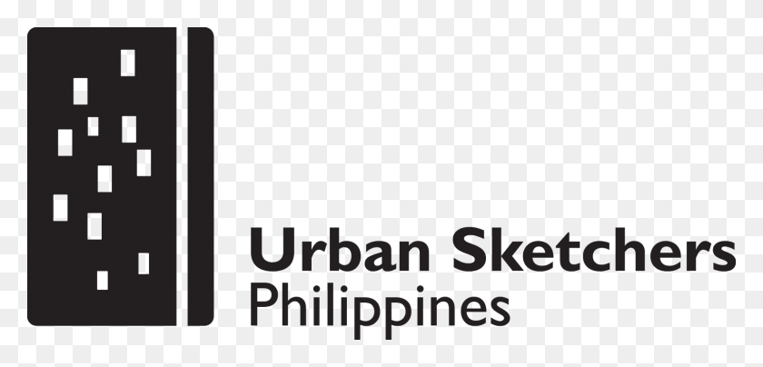 1600x706 Descargar Png Urban Sketchers Manila Urban Sketchers Logo, Texto, Alfabeto, Símbolo Hd Png