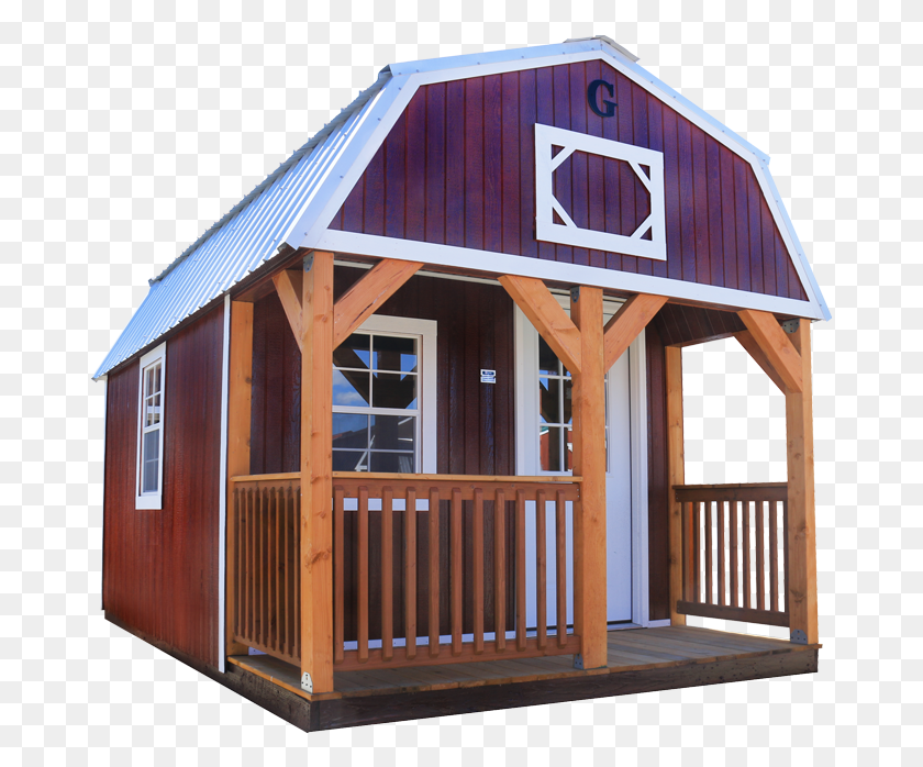 677x638 Urethane Lofted Barn Cabin Plank, Housing, Building, House HD PNG Download