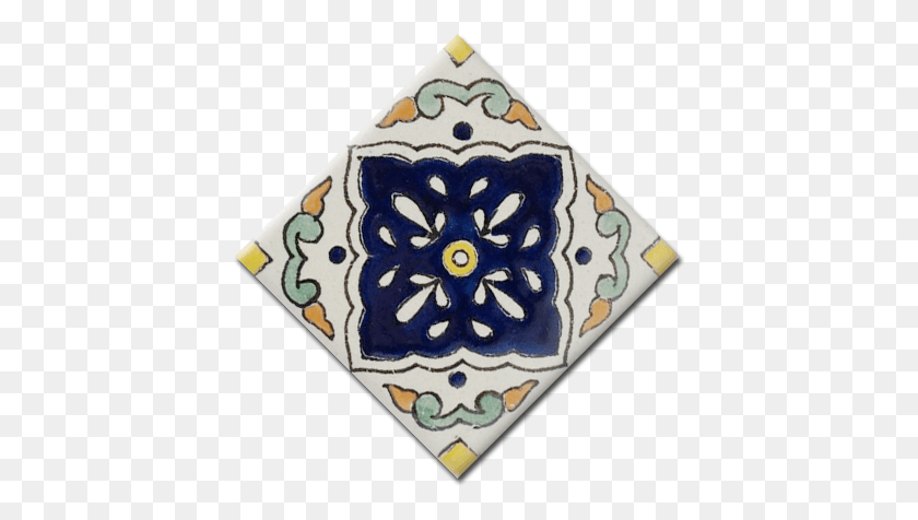 416x416 Uriarte Talavera Circle, Alfombra, Patrón Hd Png