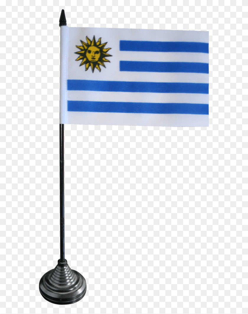 579x1001 Уругвай Настольный Флаг Флаг, Символ, Американский Флаг Hd Png Скачать