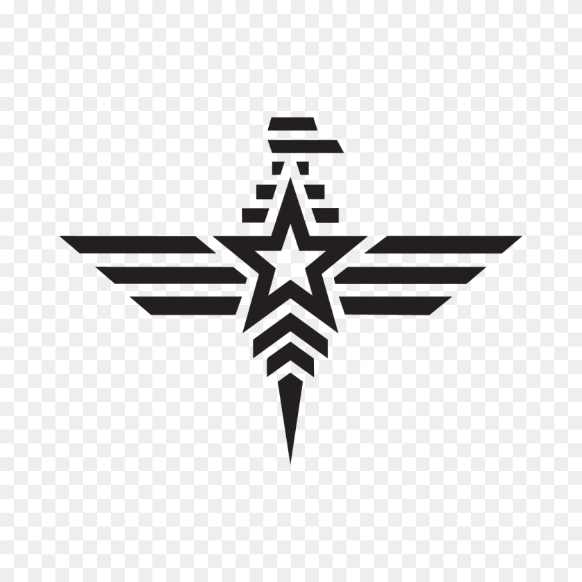 1051x1051 La Estrella Del Ejército De Ee. Uu. Águila Calcomanía Estrella Del Ejército Con Alas, Cruz, Símbolo, Símbolo De La Estrella Hd Png