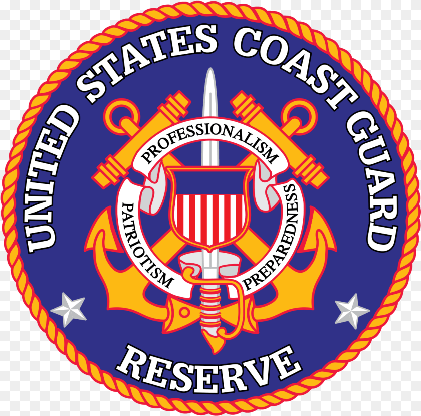 1201x1187 Us Coastguardreserve Seal Emblem, Symbol, Logo, Badge, Can Transparent PNG