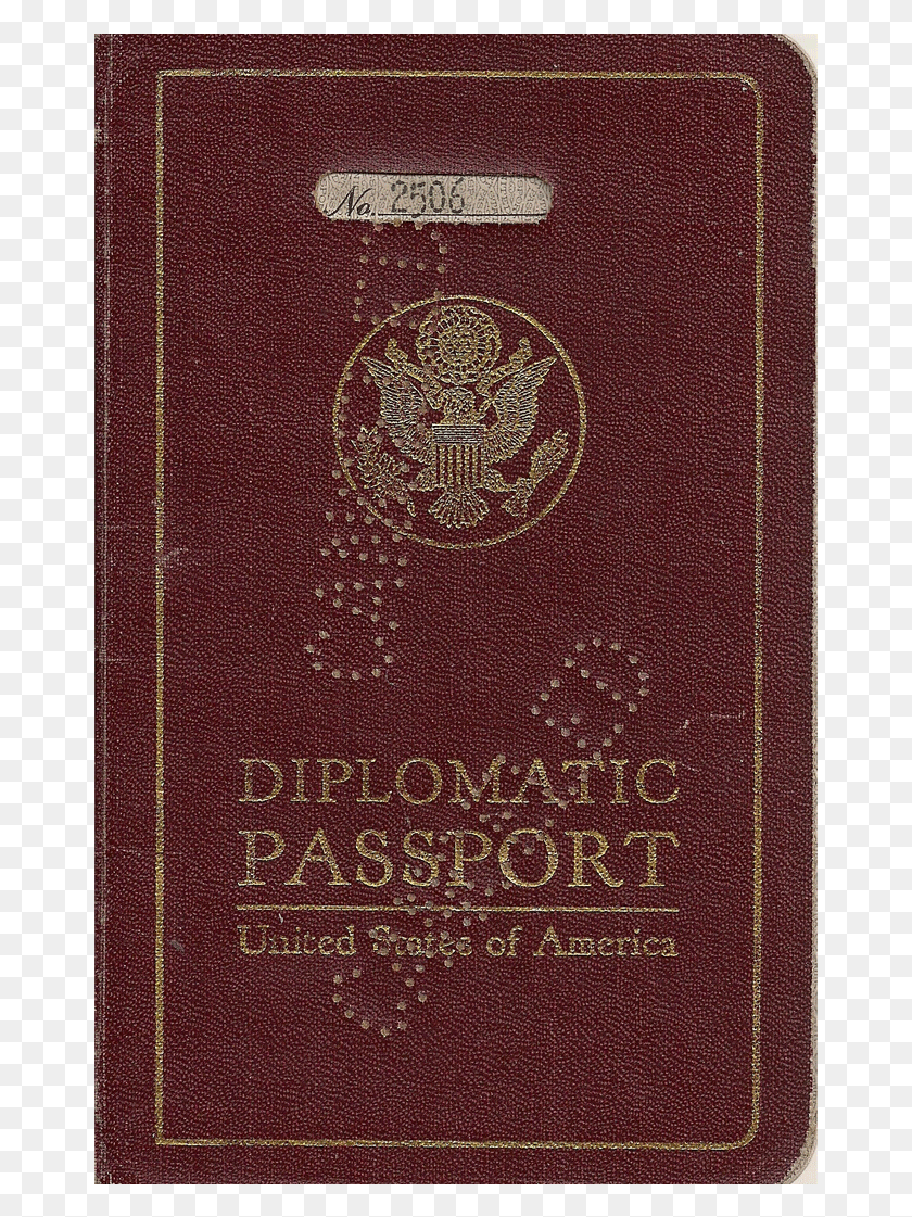 667x1061 Us Diplomatic Passport Tan, Text, Id Cards, Document HD PNG Download