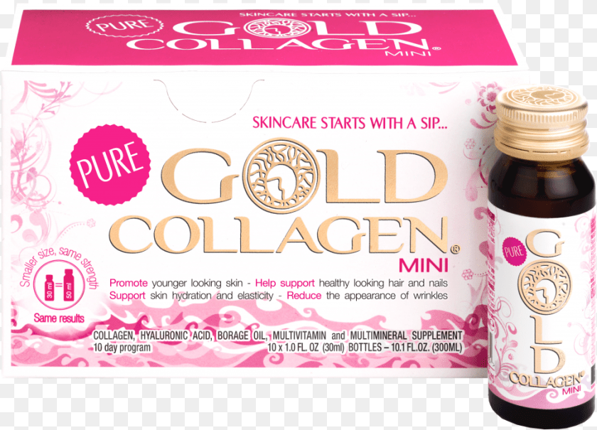964x694 Us Mini Packshot Pure Gold Collagen, Food, Seasoning, Syrup, Herbal Sticker PNG