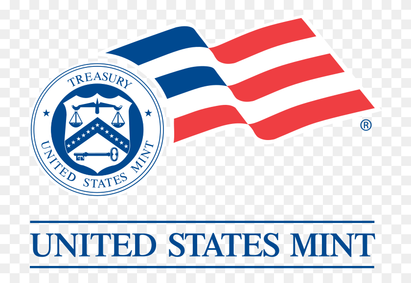 723x520 Us Mint Logo United States Mint Logo, Symbol, Trademark, Ketchup HD PNG Download