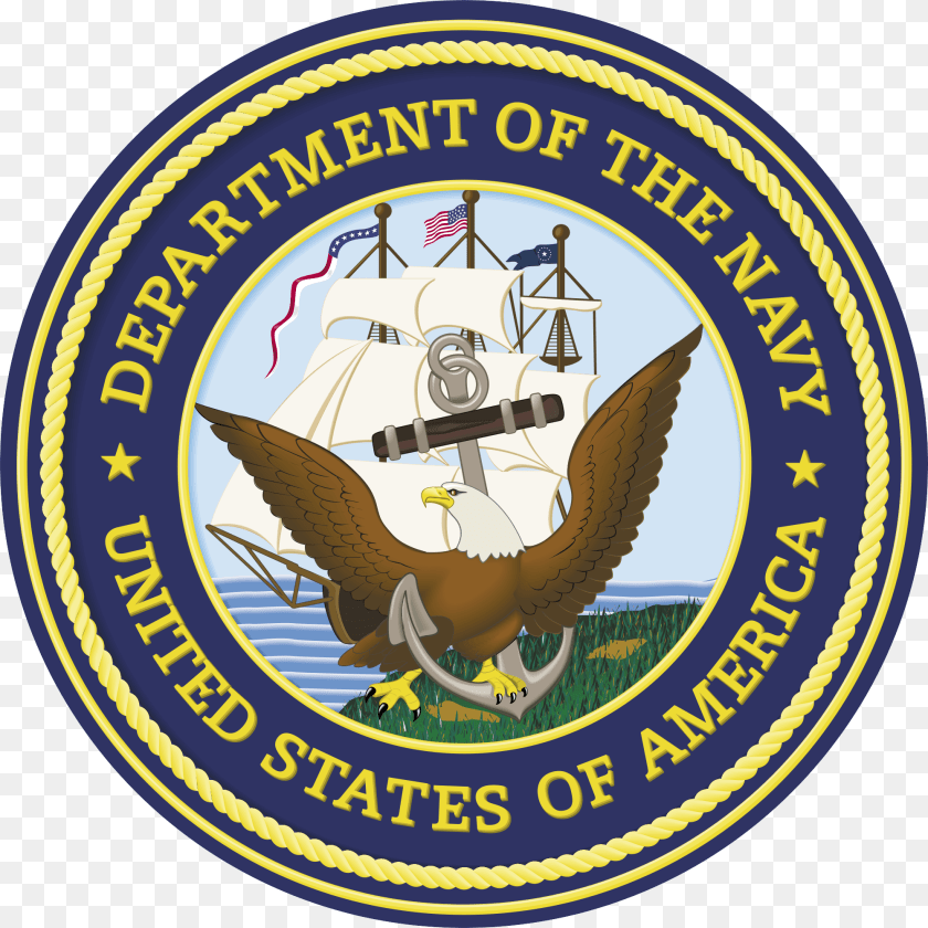 2000x2000 Us Navy, Emblem, Symbol, Badge, Logo Transparent PNG