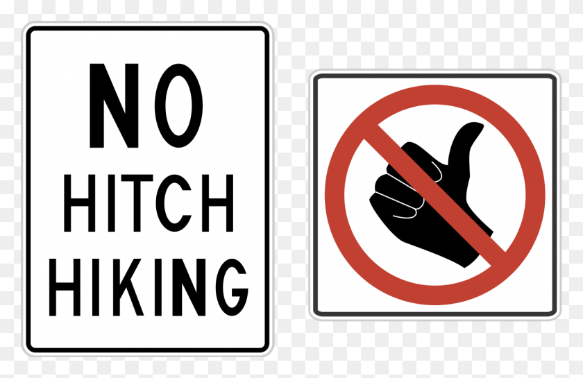 1280x796 Us No Hitchhiking Signs No Hitchhiking, Text, Symbol, Sign HD PNG Download