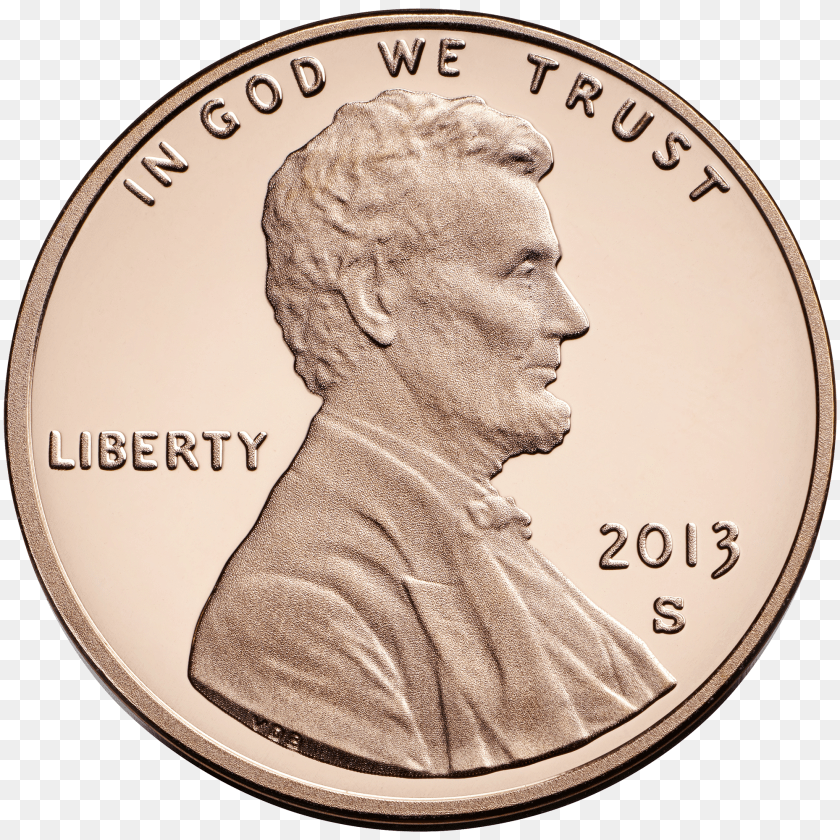 Us One Cent Obv Transparent PNG