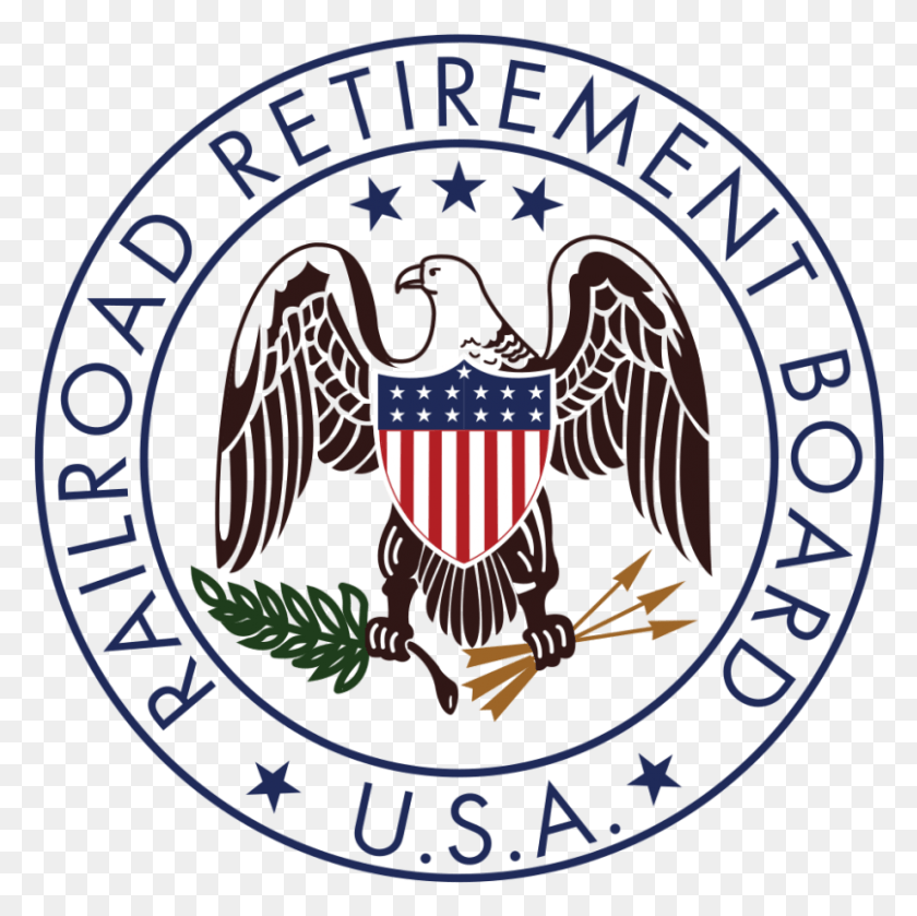 807x807 Us Railroad Retirement Board Logo, Poster, Advertisement, Symbol HD PNG Download