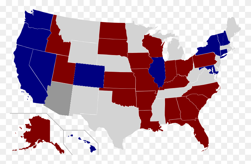 775x491 Descargar Png / Mapa Del Senado De Los Estados Unidos Png