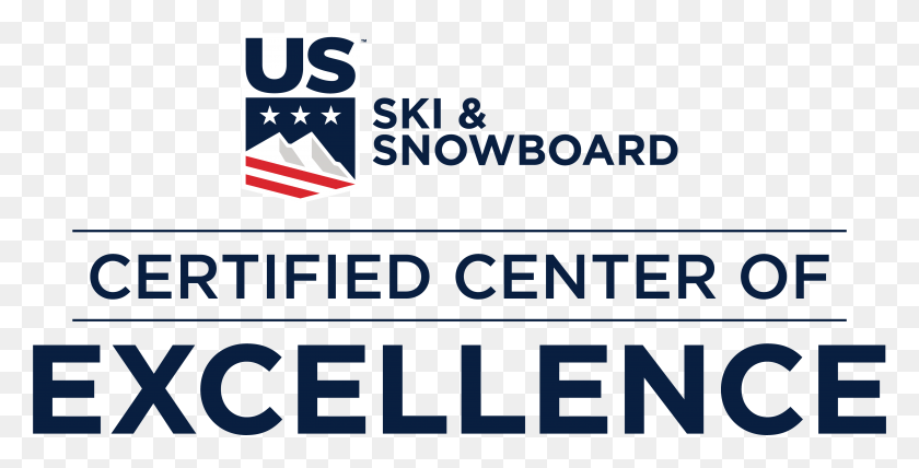 5367x2538 Us Ski And Snowboard Certified Center Of Excellence Graphic Design, Text, Symbol, Label HD PNG Download