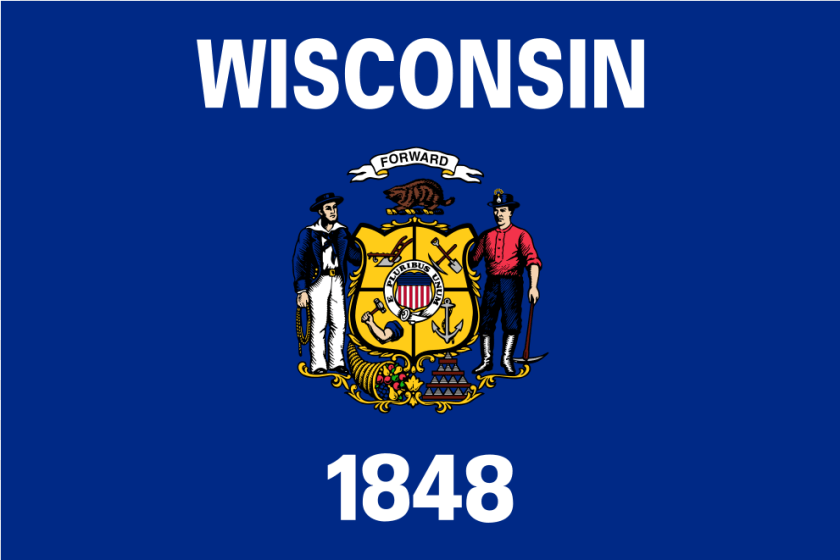 991x661 Us Wi Wisconsin Flag Icon Wisconsin State Flag, Logo, Person, People, Text Transparent PNG
