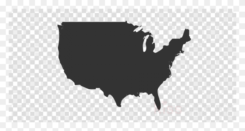 900x450 Usa Canada Map Clipart United States Of America Canada Map Vector, Animal, Person, Human HD PNG Download