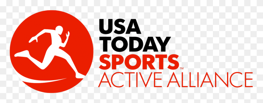 1000x349 Descargar Png Usa Today Logotipo De Usa Today Sports Active Alliance, Texto, Alfabeto, Etiqueta Hd Png