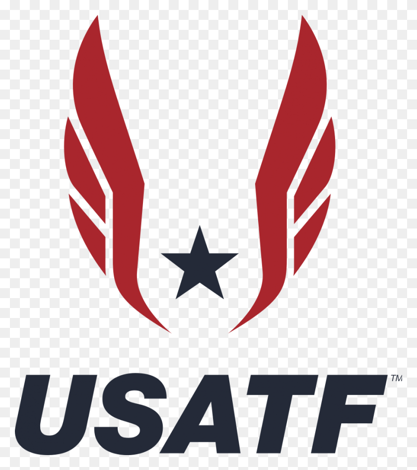 901x1024 Usa Track And Field Usa Track And Field Logo, Symbol, Star Symbol, Dynamite HD PNG Download