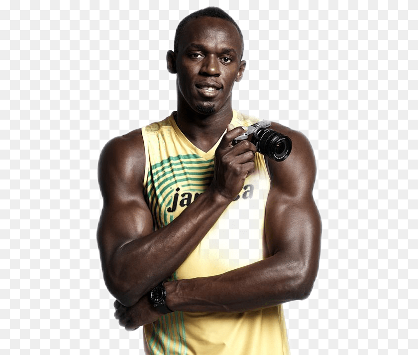 487x712 Usainbolt Fast Speed Light Freetoedit Usain Bolt Photos Gallery, Photography, Adult, Person, Man Sticker PNG