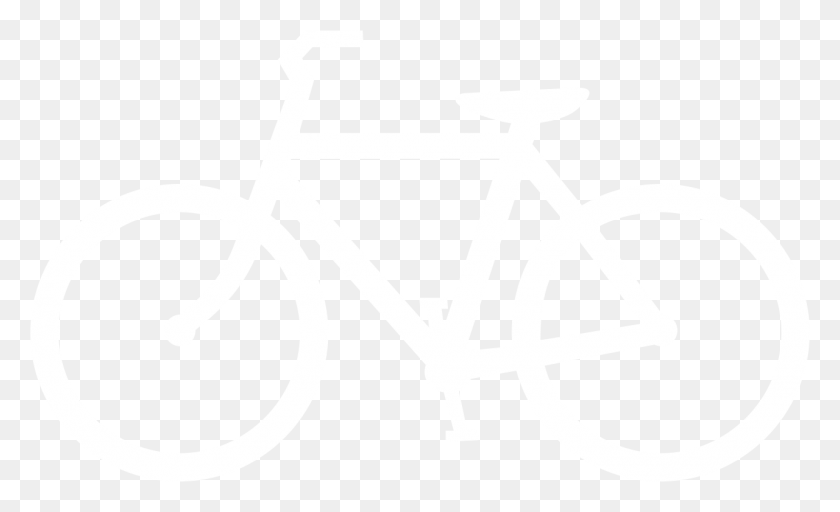 1280x743 Знак Шоссе Usdot Символ Велосипеда Логотип Джона Хопкинса Белый, Транспортное Средство, Транспорт, Крест Hd Png Скачать