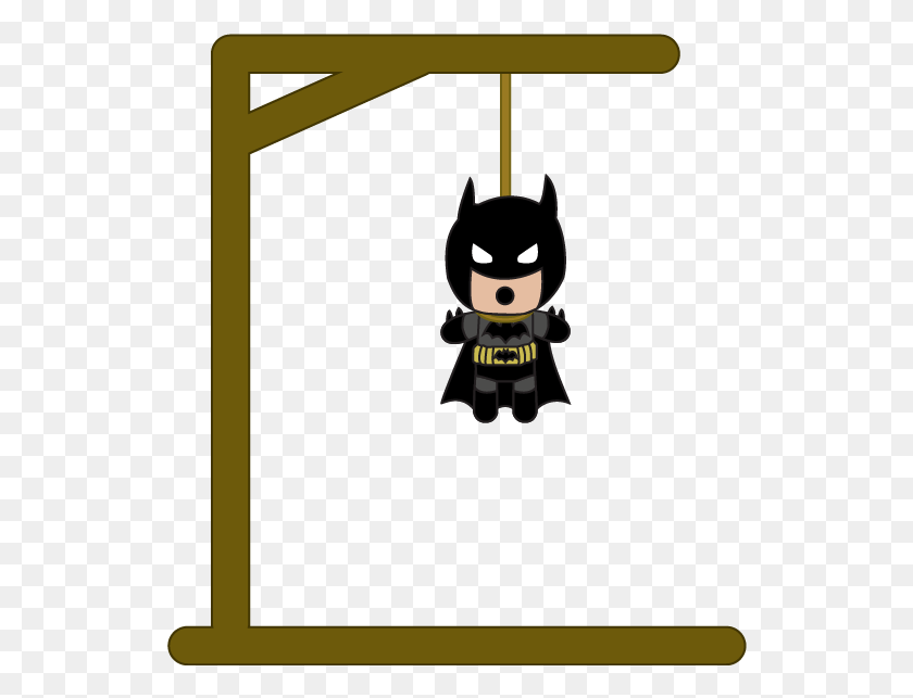 534x583 Use The Letters Below To Guess Which Justice League Cartoon Hangman, Batman HD PNG Download